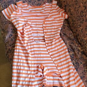 3 Piece Retro Short Set 70s